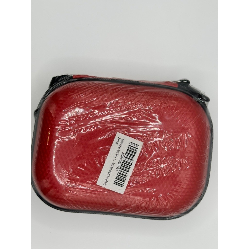 VRIEXSD 150 Piece Mini First Aid Kit Red Waterproof EVA Case Emergency Medical