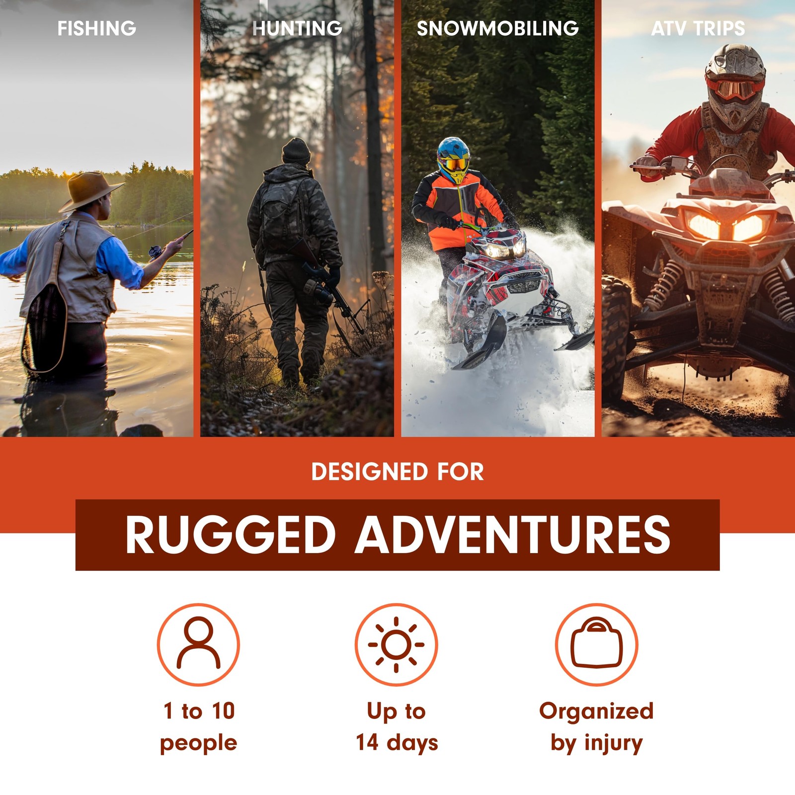 Adventure Medical Kits Sportsman Series Medical Kit 400 First Aid Kit for C…