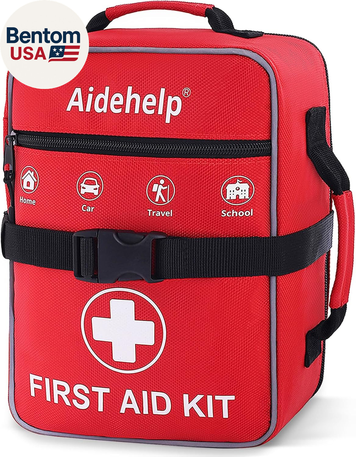 520 Pieces Premium First Aid Kit – Large Emergency Medical Kit for Survival, Car