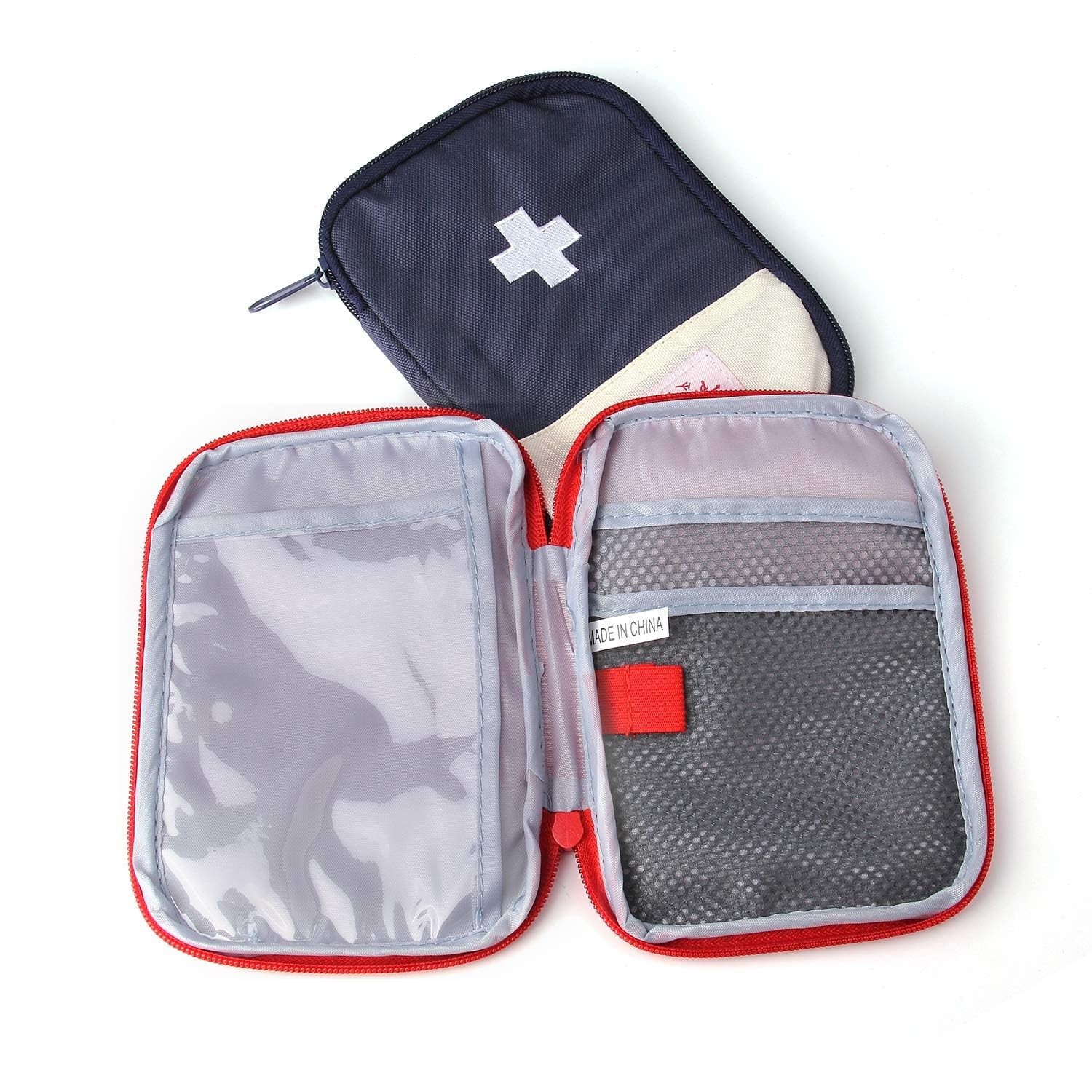 JIAKAI 2 Packs First Aid Bag,Empty First Aid Pouch,Mini Portable Medical Bag …