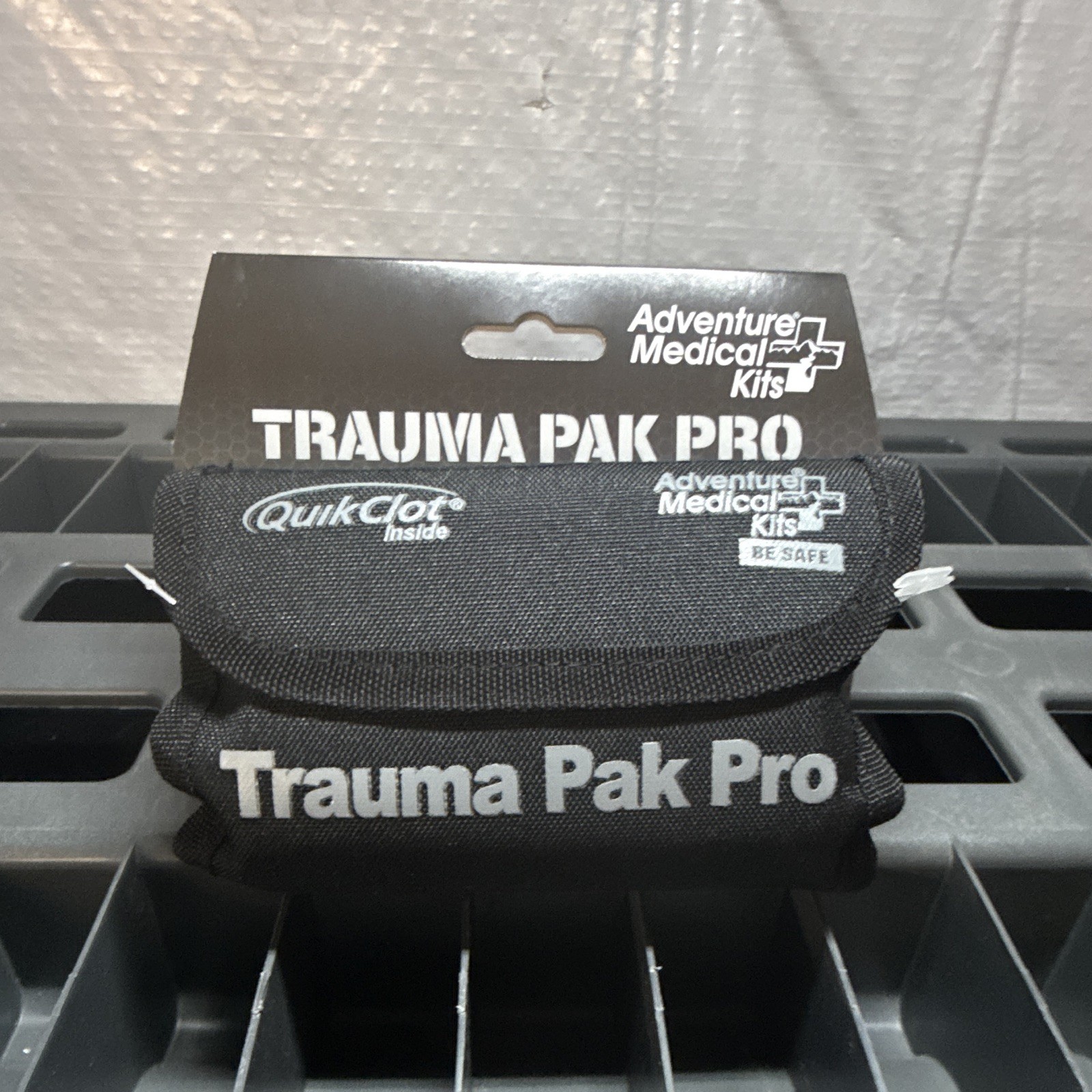 Two Adventure Medical Kits Trauma Pak Pro QuikClot Tourniquet Sterile Black