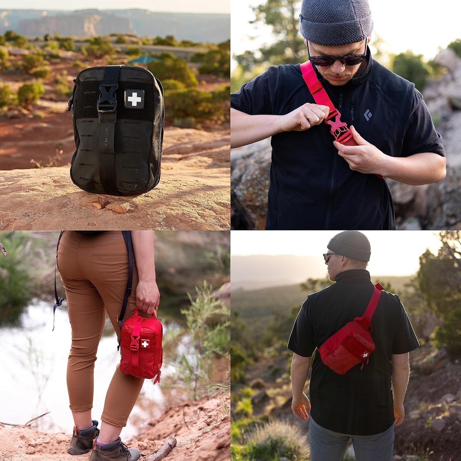 MyFak Mini First Aid Kit – Small and Lightweight for Camping Hiking and Backp…