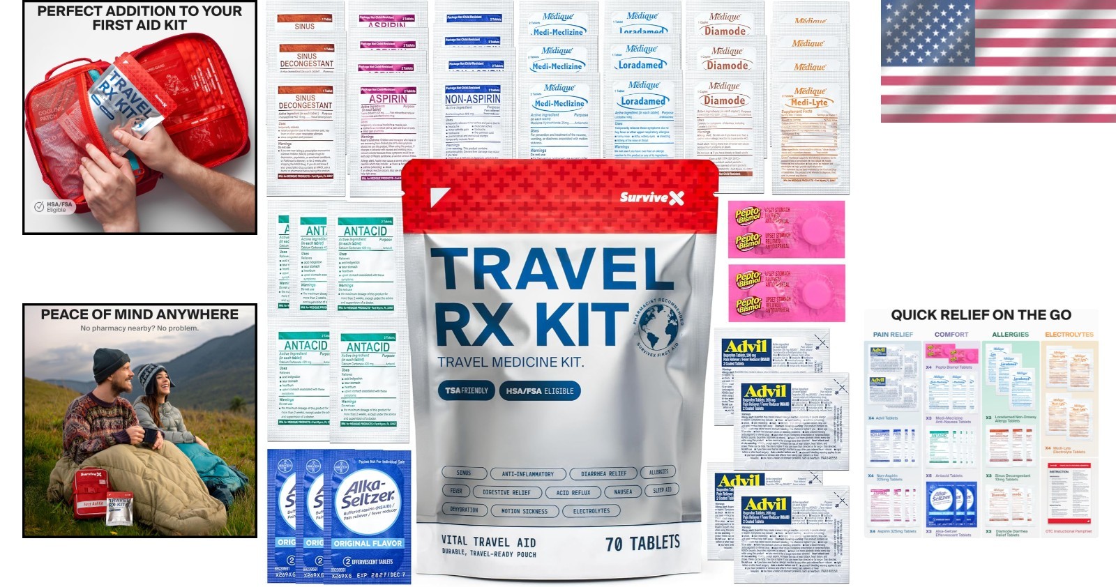 Essential Medications for Travel – Compact & TSA-Approved*-