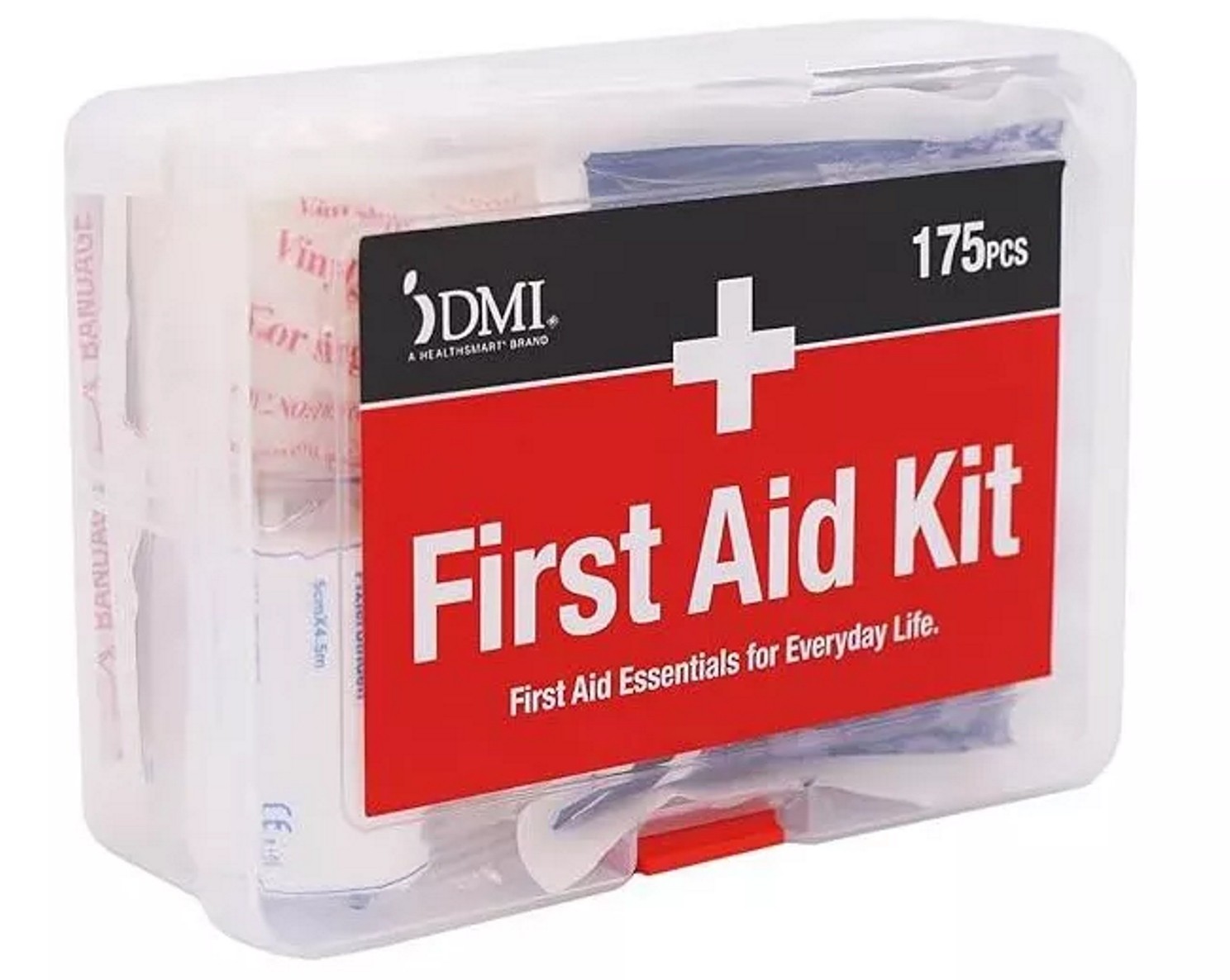 DMI 175-Piece First Aid Kit: Minor Injuries, Cuts & Scrapes, w/Box Home & Auto
