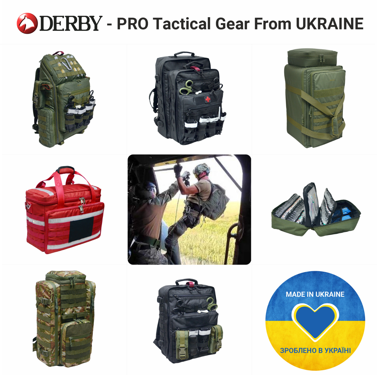 Tactical Medical Backpack Paramedic Emergency Responder First Aid Rescue Team
