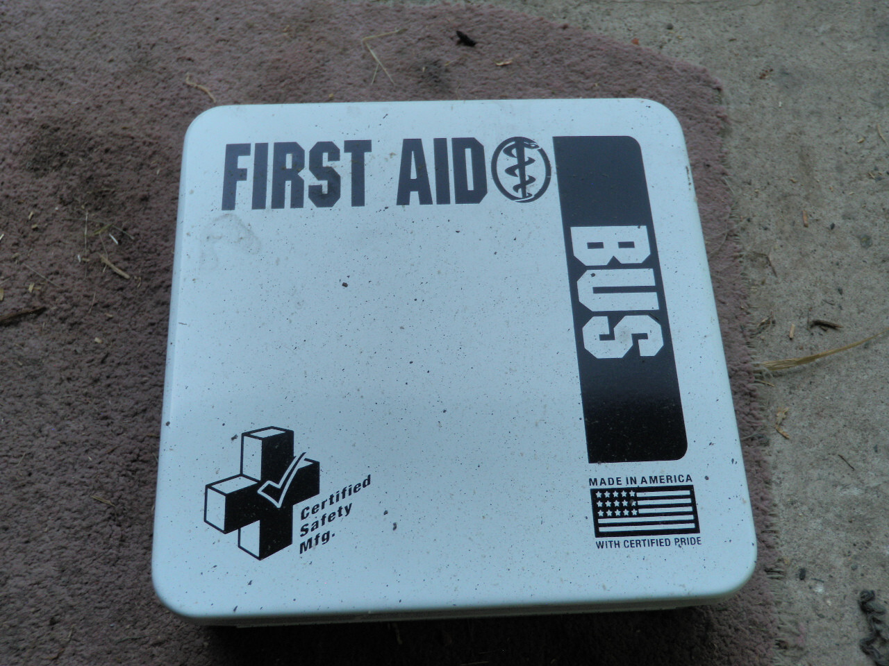 Certified 24R School Bus First Aid Kit 203-046