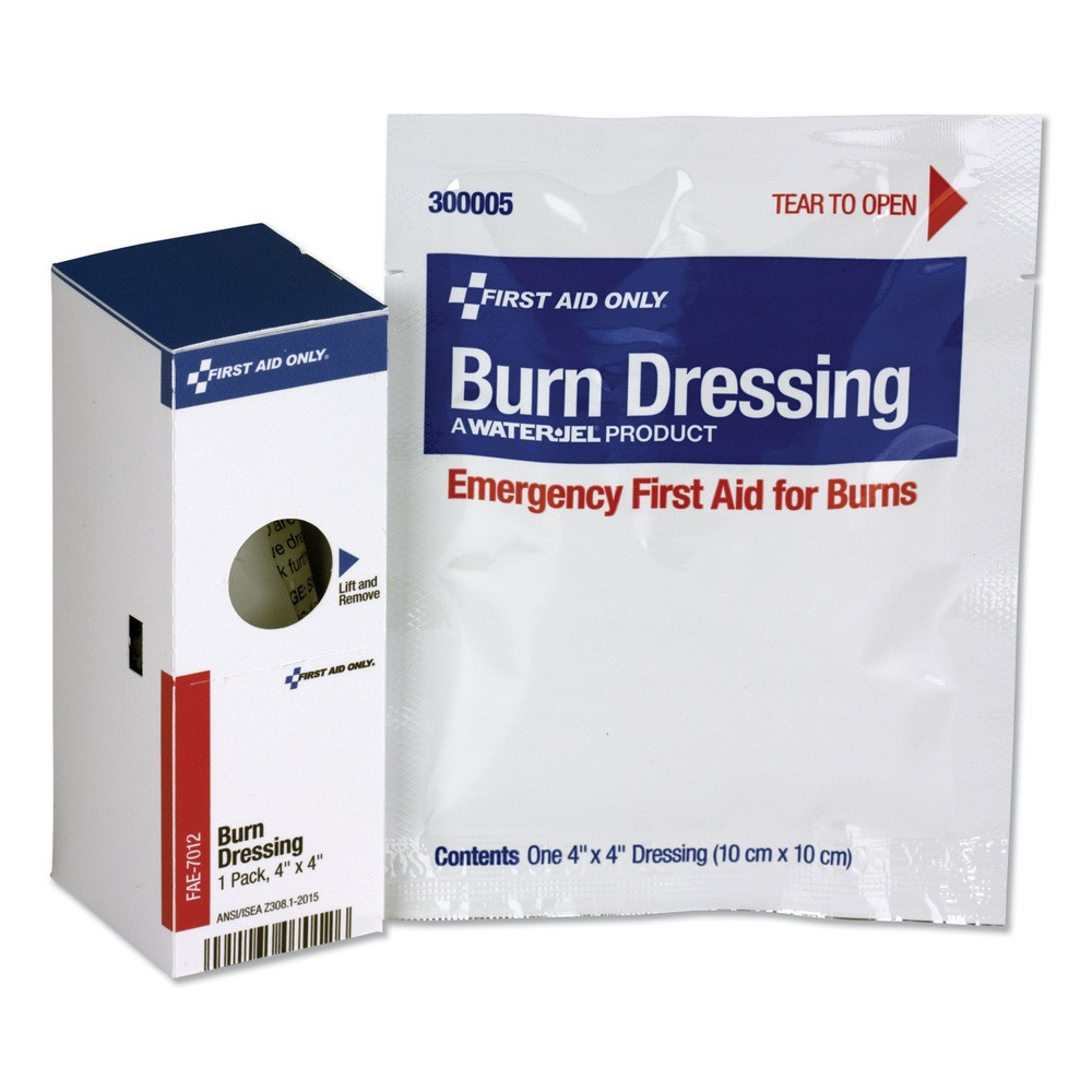 First Aid Only 16-004 SmartCompliance Burn Dressing Refill – White (1/Box) New