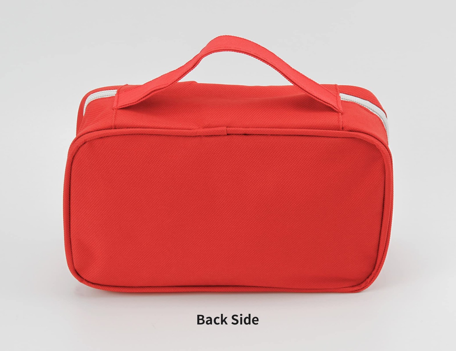 Portable Empty First Aid Kit Bag, Travel Medicine Pouch, Small Medical Bag (Red)
