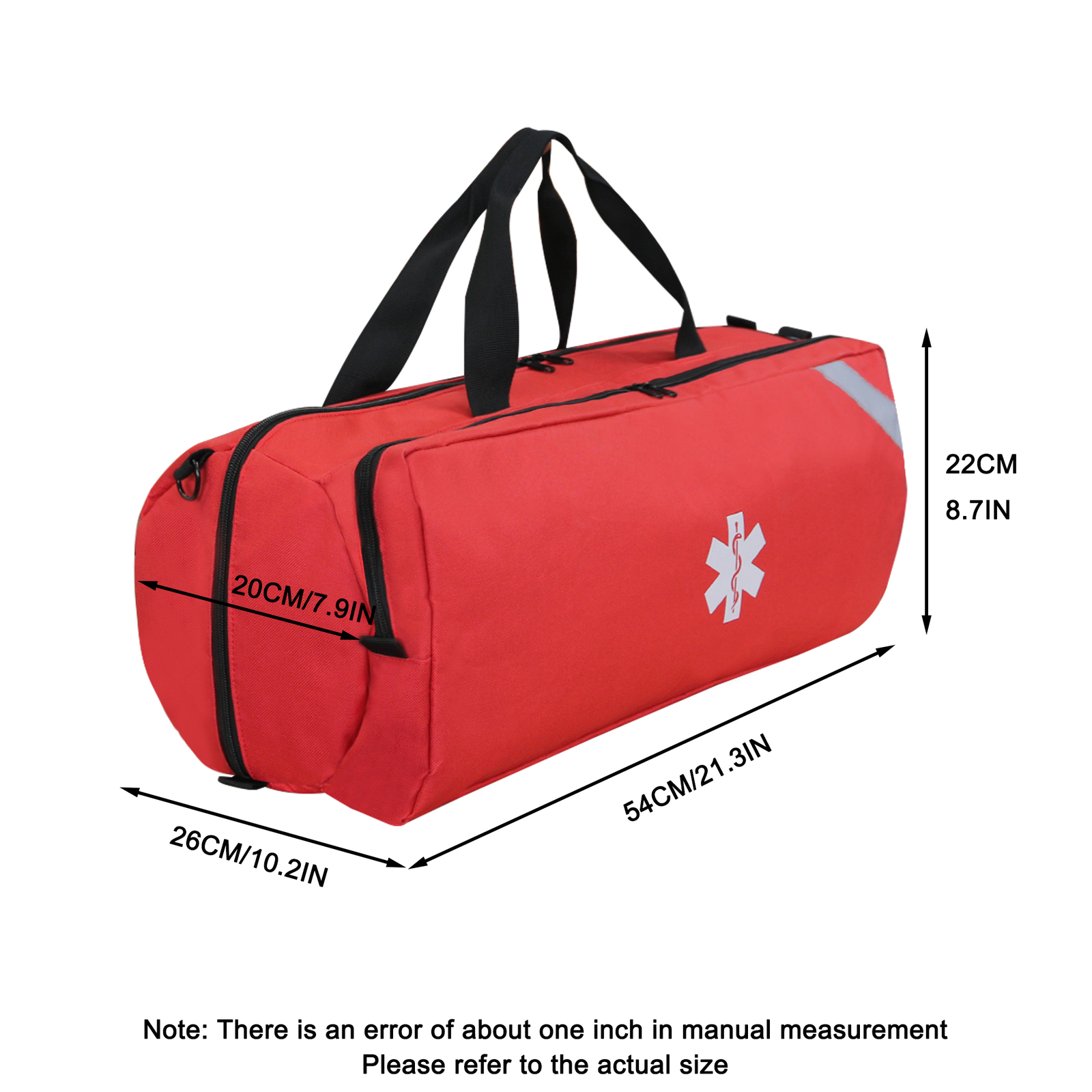 Green Emergency Rescue Backpack First Aid Kits Oxford Cloth Storage Trauma Bag