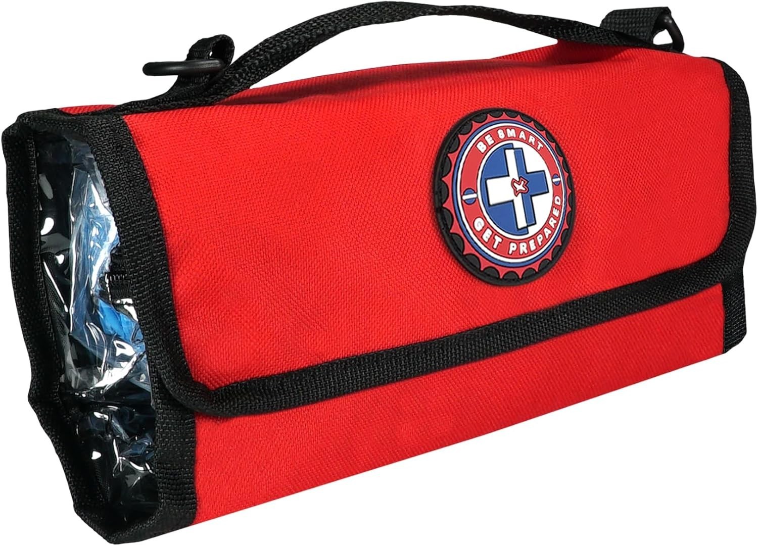 73-Piece Coach’s and Team Sports First Aid Kit in Roll up Bag: Clean, Treat, …