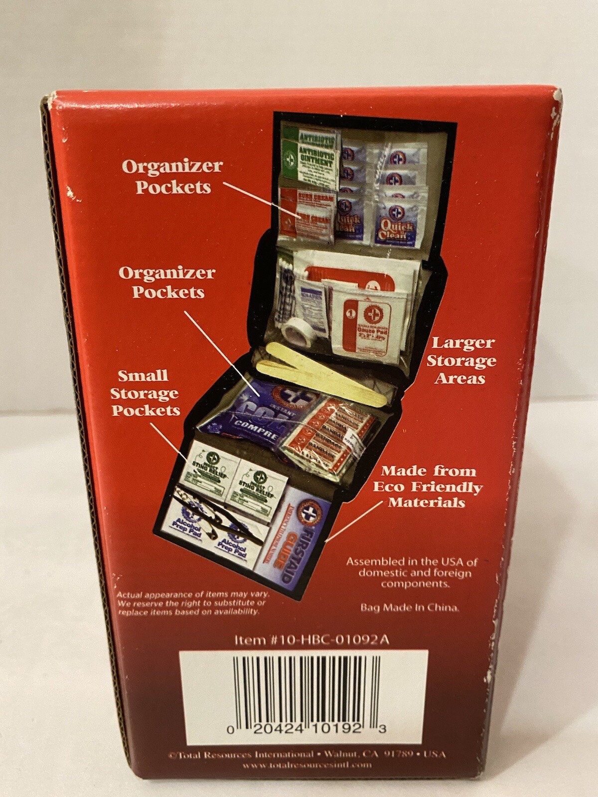 Be Smart Get Prepared First Aid Kit 250 Pieces for Home Outdoors Travel NIB