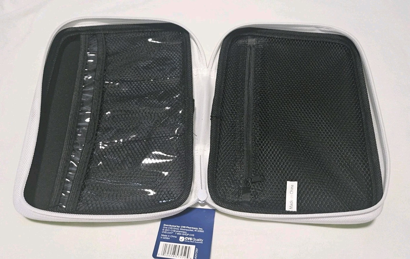 CVS HEALTH BUILD YOUR OWN FIRST AID CASE RED 9.25” X 6.5” X 2.5” IN/ NEW