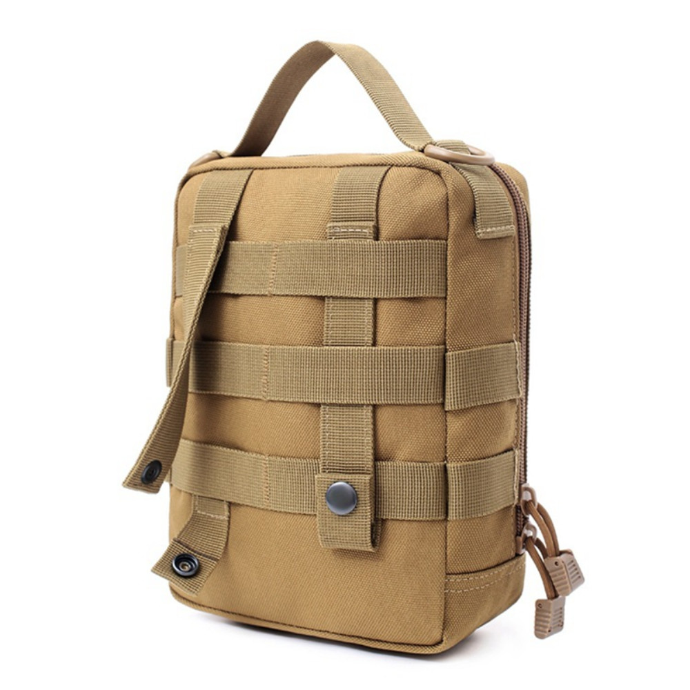 Medical First Aid Bags Khaki Nylon First Aid Emergency Kit Combat Trauma Kit Bag