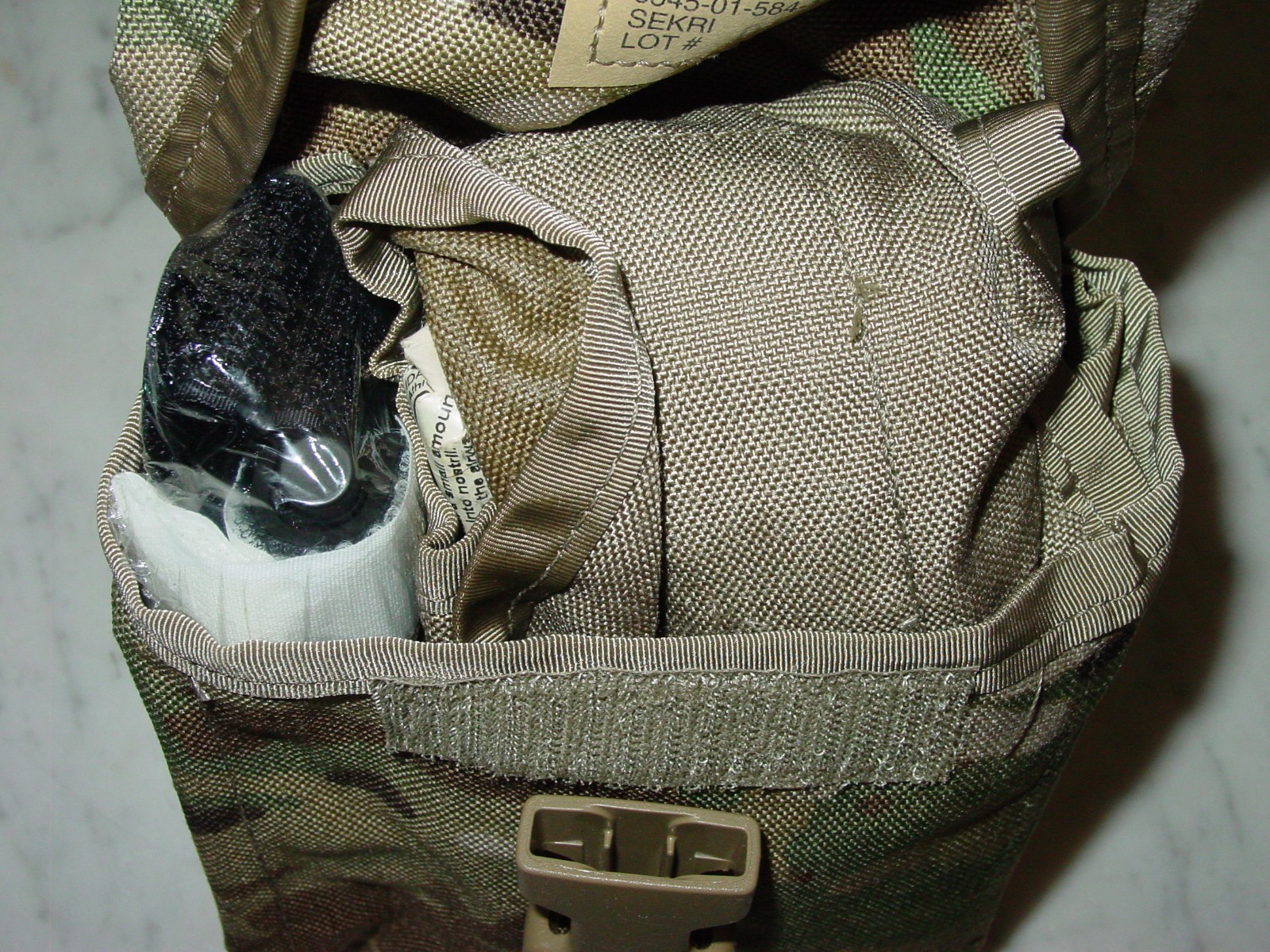 FIRST AID KIT 6545-01-584-1582 Tactical Operators Response Multicam