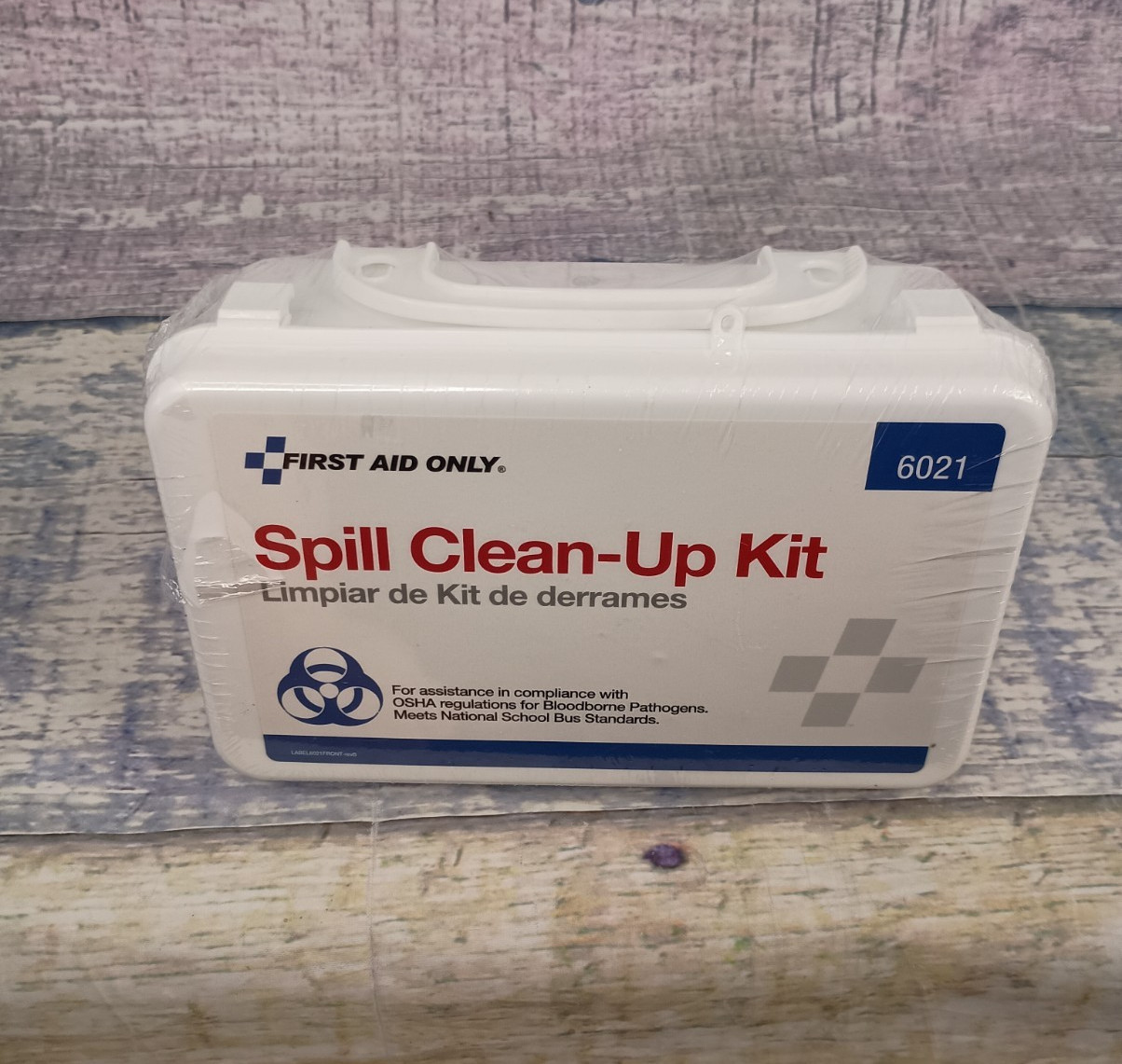 First Aid Only Bodily Fluid Spill Clean Up Kit (6021) NEW – Exp: 2027-08-31