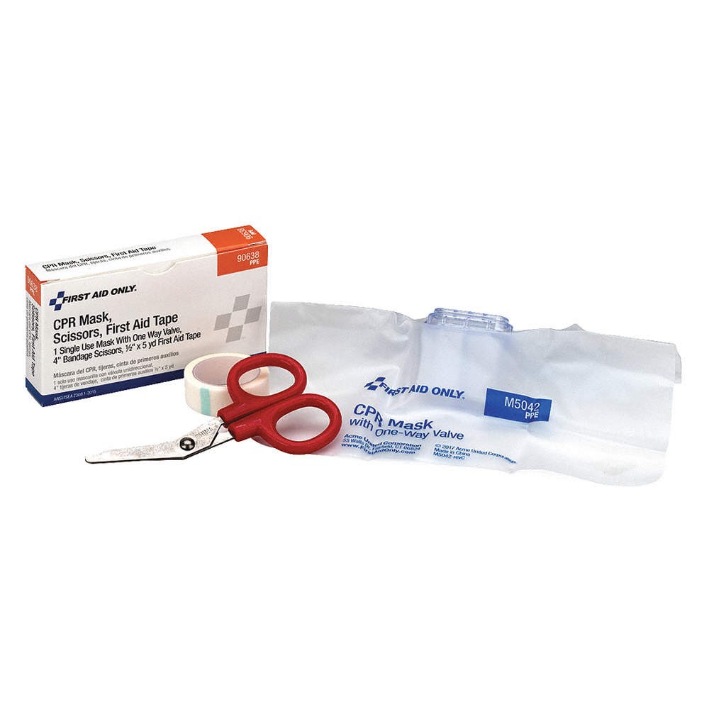 GRAINGER APPROVED 90638 Partial Refill/Kit,3pcs,1 7/8×4",White 480G01