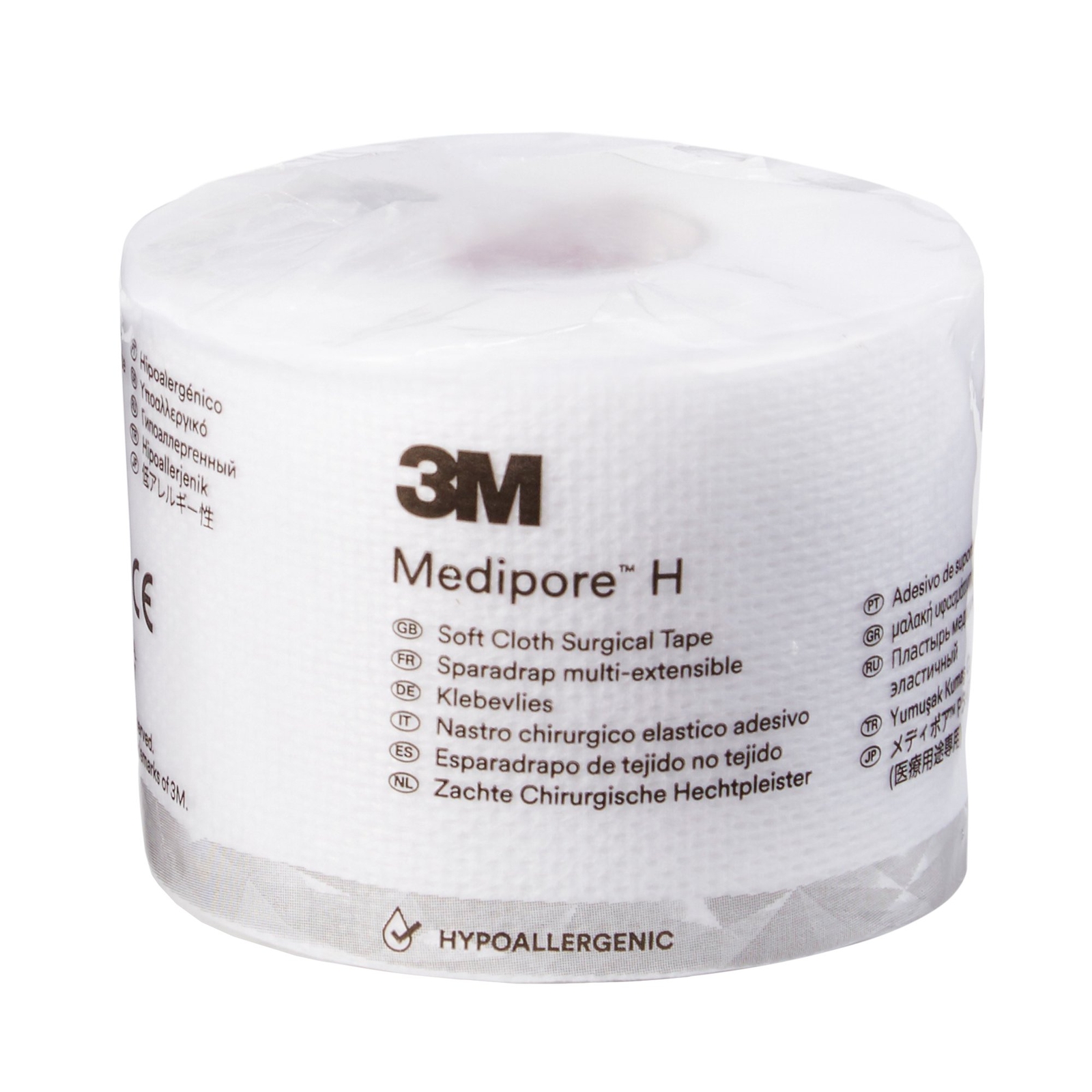 Perforated Medical Tape 3M Medipore H White 2 Inch X 10 Yard Soft Cloth 2862