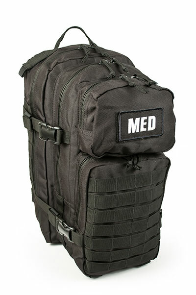 NEW Elite First Aid Tactical Medical EMS Trauma MOLLE Backpack Bag SWAT BLACK