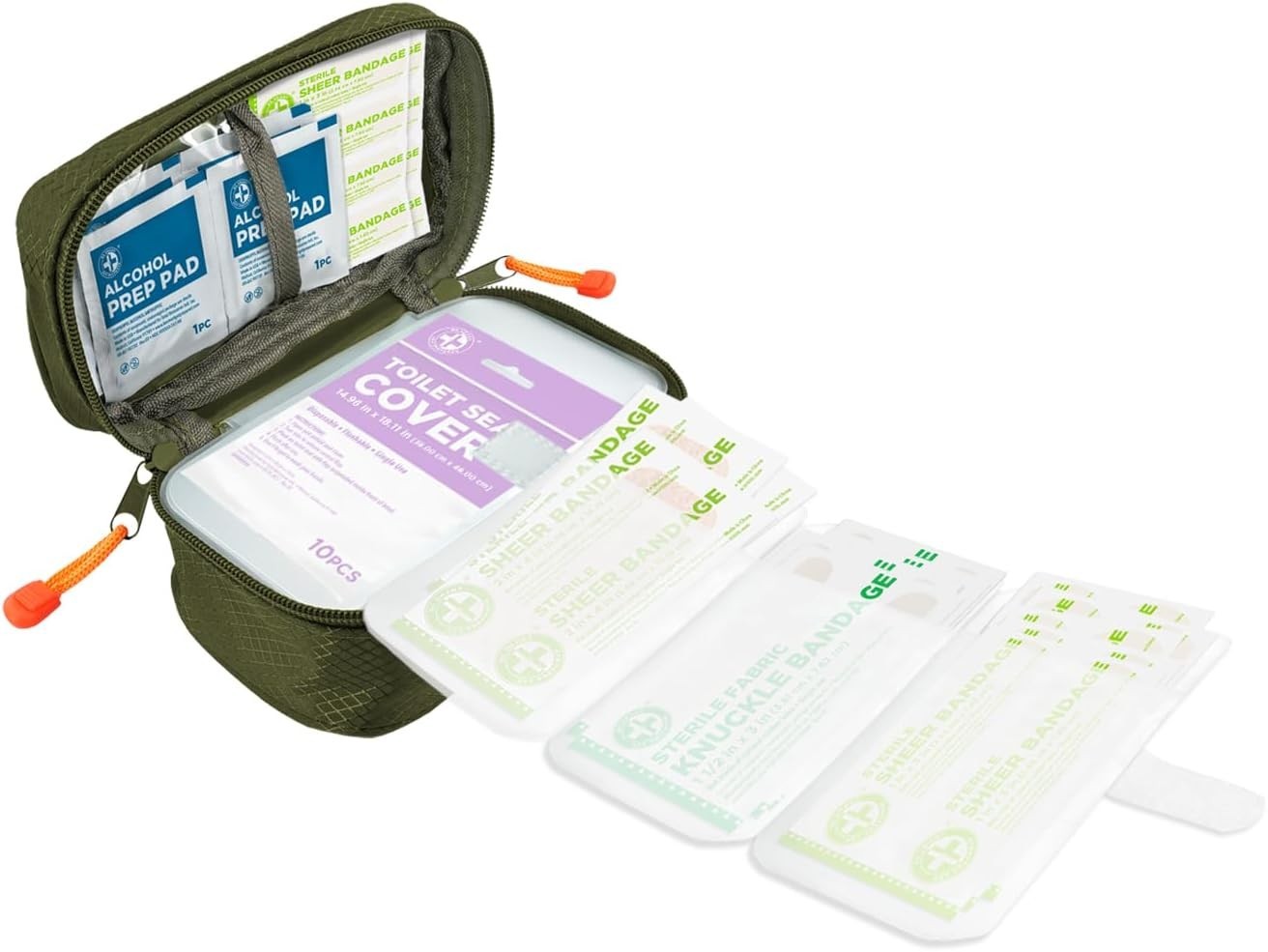 Comprehensive 125-Piece First Aid Kit for Travel, Camping & Hiking Essentials