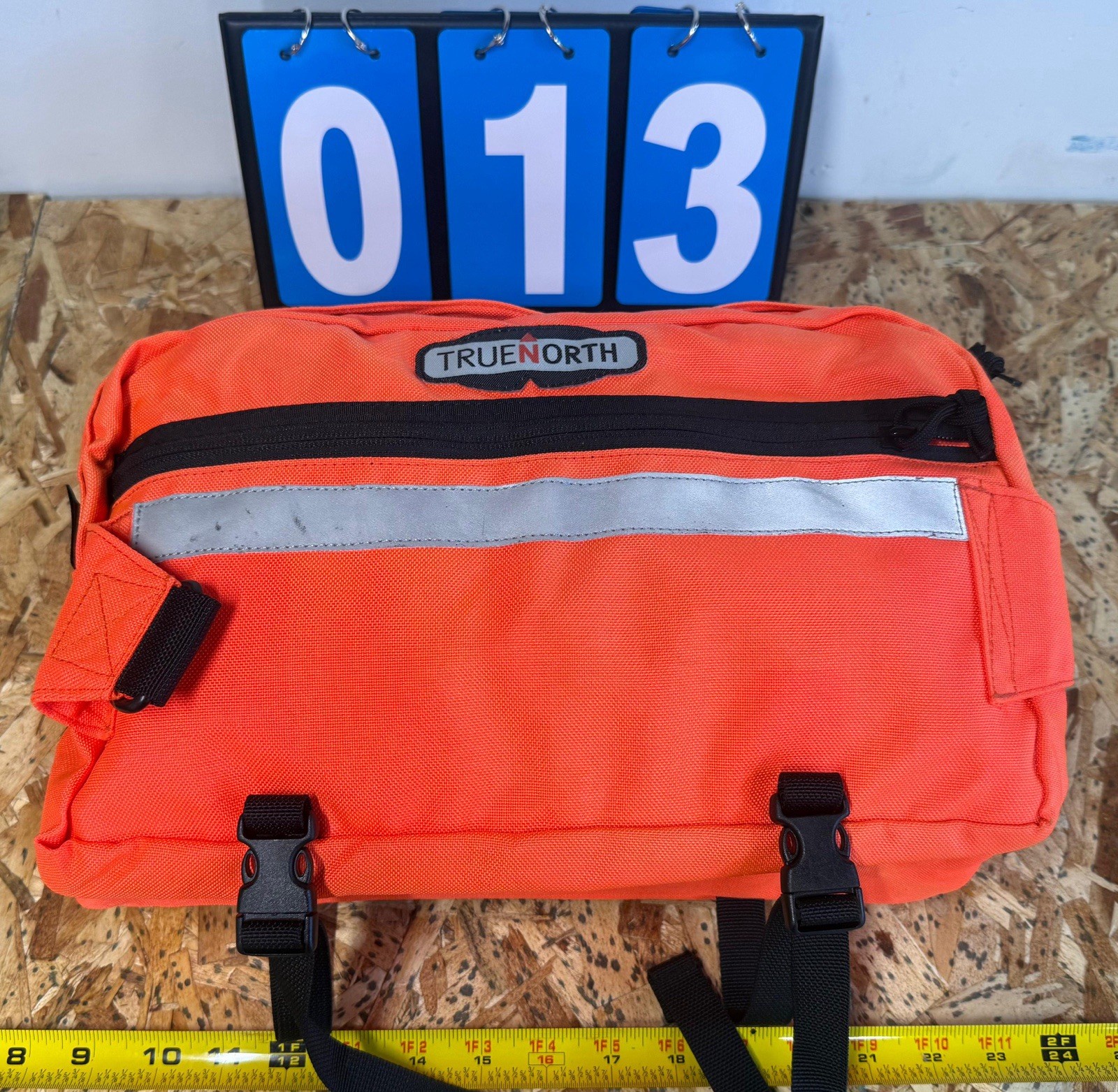 TRUE NORTH GEAR First Responder Bag – ORANGE Firefighter Fireman