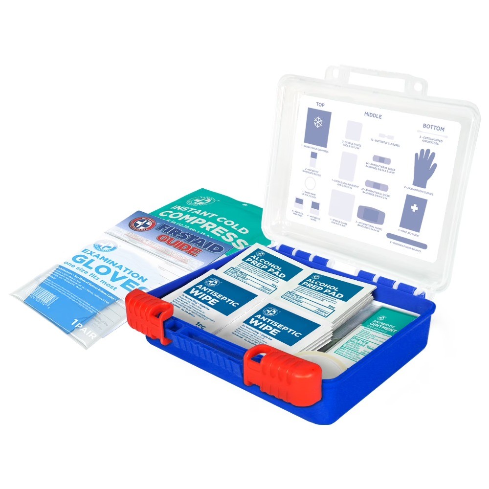 On-the-Go First Aid Kit – Home, Travel, Office, Auto, School, 85 Pieces