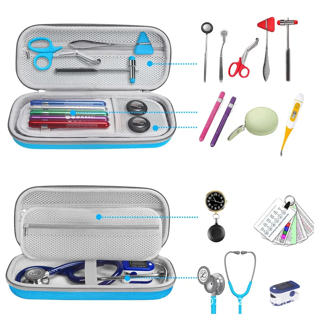 Portable Empty Non-woven Emergency Bag Stethoscope EVA Storage Bag Storage Box