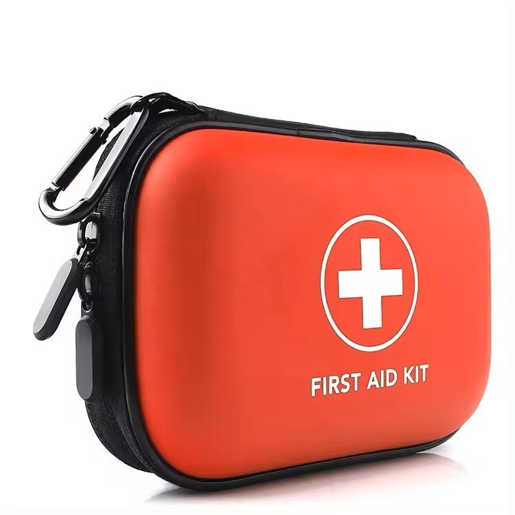 All-in-One Compact First Aid Kit with Waterproof Hard Shell Case – 100 pieces