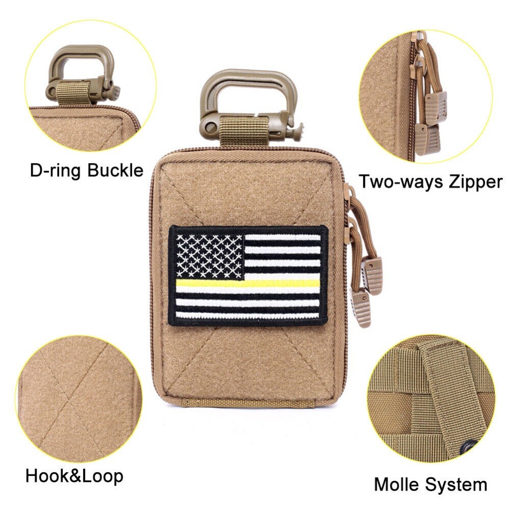 Military Wallet Small Bag Outdoor Hunting Accessories Vest Equipment EMT Pouch
