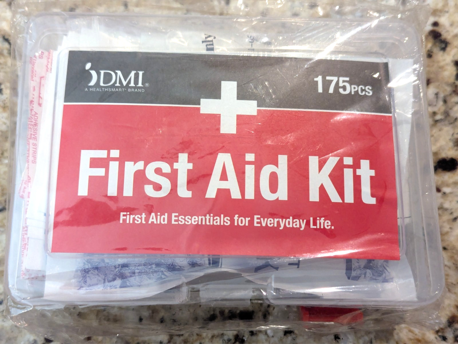 DMI 175-Piece First-Aid Kit, All-Purpose Use for Minor Cuts & Scrapes Bandages