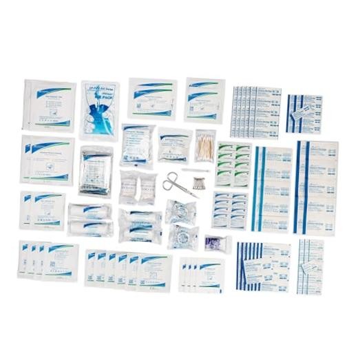 First Aid Kit Refill – 200 Piece – Extra Replacement Supplies for First Aid