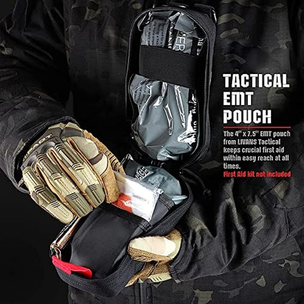 Tactical First Aid Kit IFAK Survival Molle Military EMT Medical Pouch Empty Bag