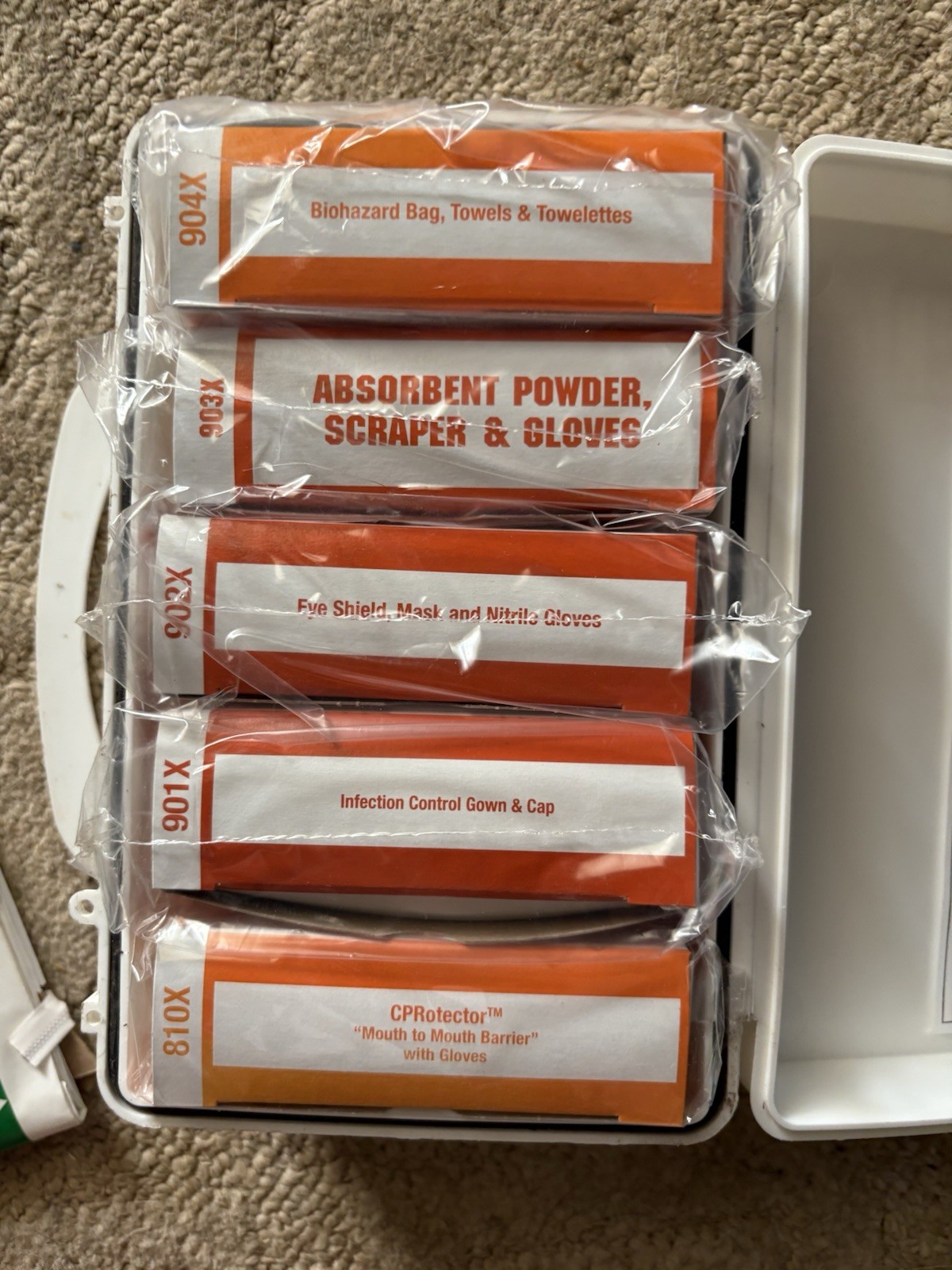 Bloodborne Pathogen Kit Certified Safety Mfg. USA Premium Kit $242.00 MSRP