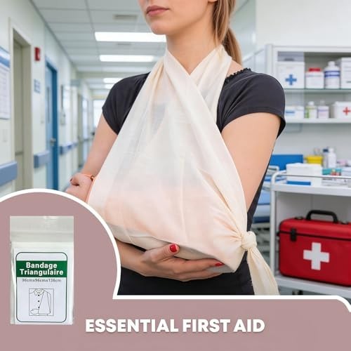 Tactical First Aid Kit – 34-Piece Trauma Kit with Tourniquet & Bandages for Car,