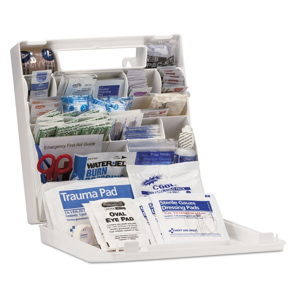 First Aid Only 90639 ANSI Class A+ First Aid Kit for 50 Ppl (1-Kt) New