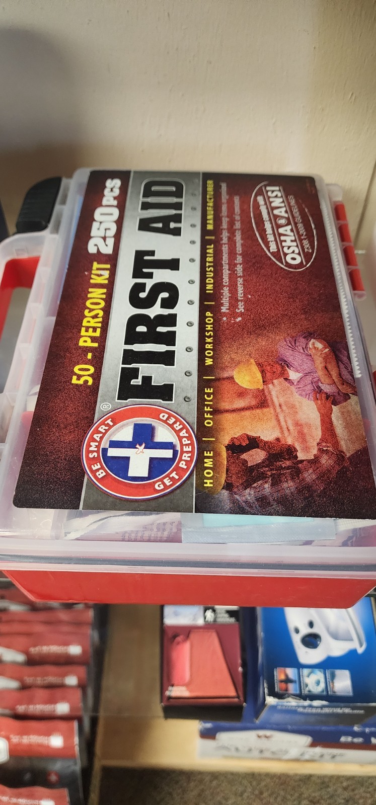 250 piece first aid kit