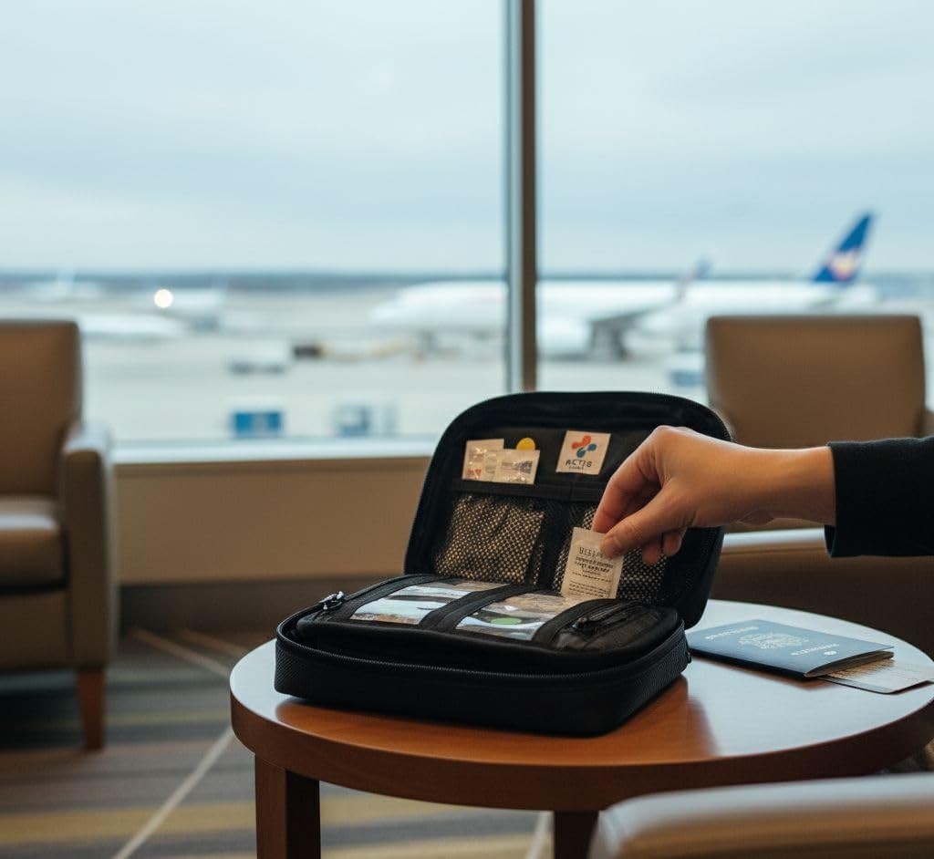 Emergency Medical Kit for Students & Travelers – TSA Approved with 20 Medicines