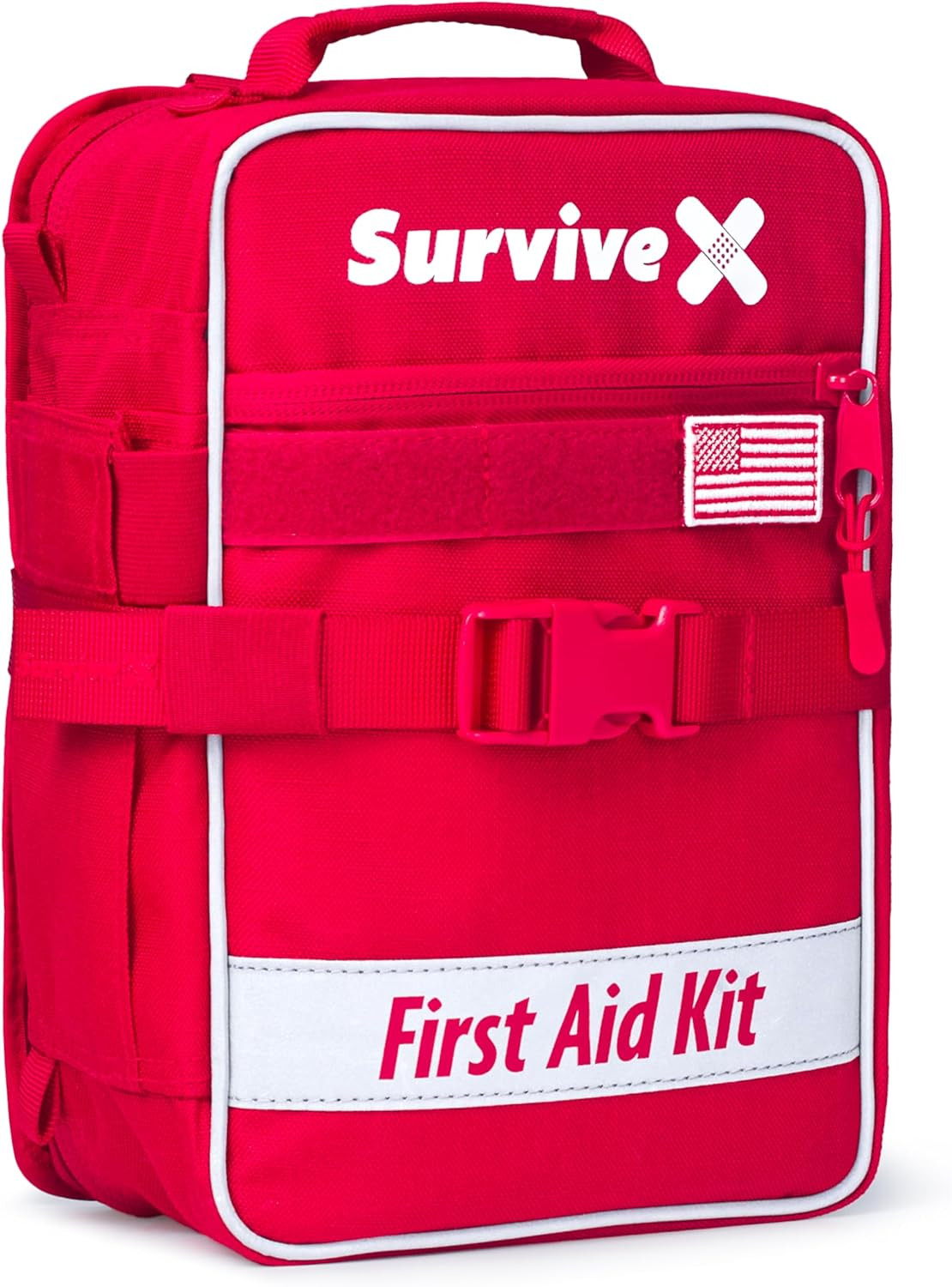 Large First Aid Kit for Car, Travel & Home – Emergency Kit for Hiking, Camping,