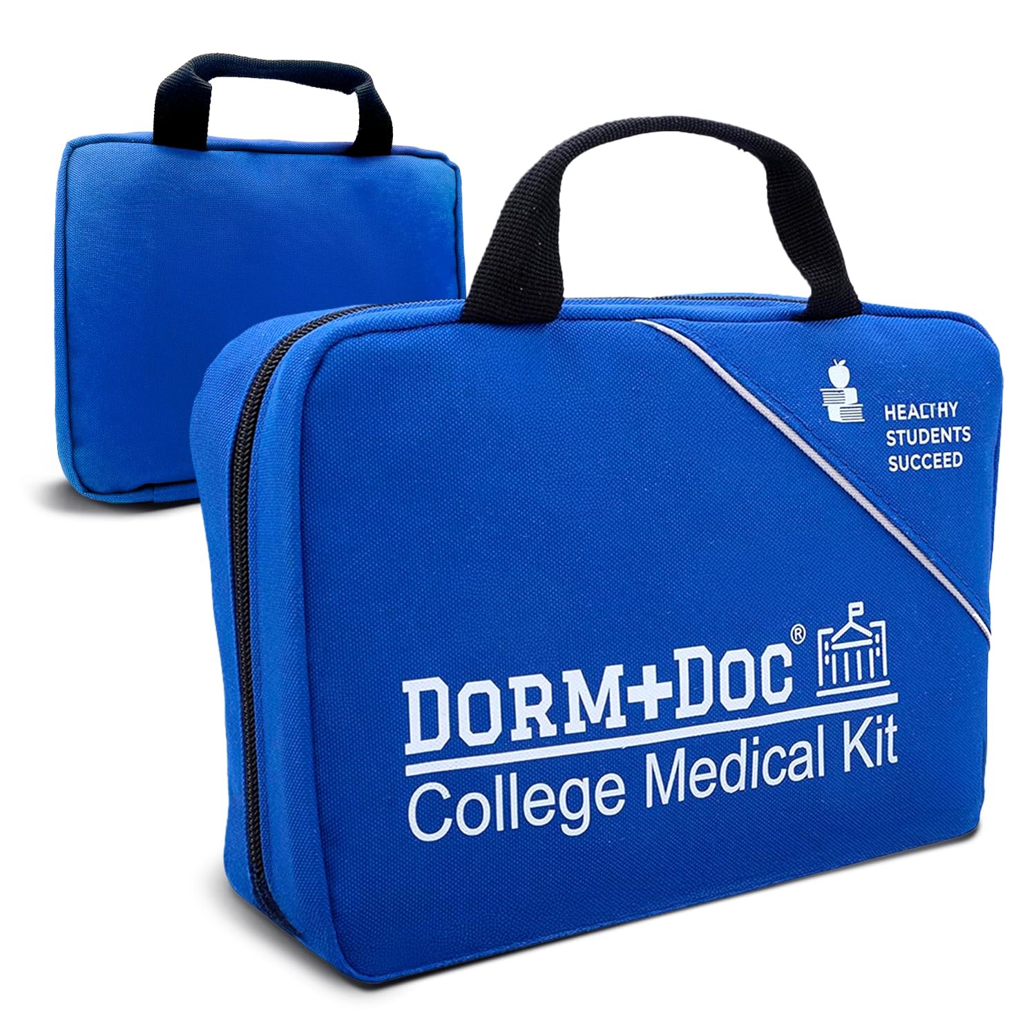 College First Aid Kit – Compact Emergency Medical Kit for Dorm Rooms, School,…