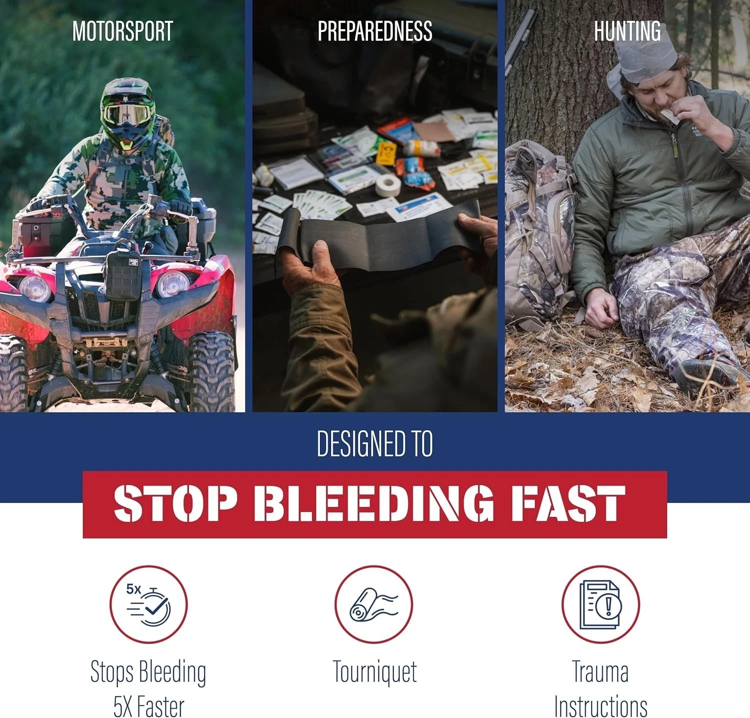Adventure Medical Kits – Trauma Pak Pro with QuikClot & SWAT-T – 1 Kit