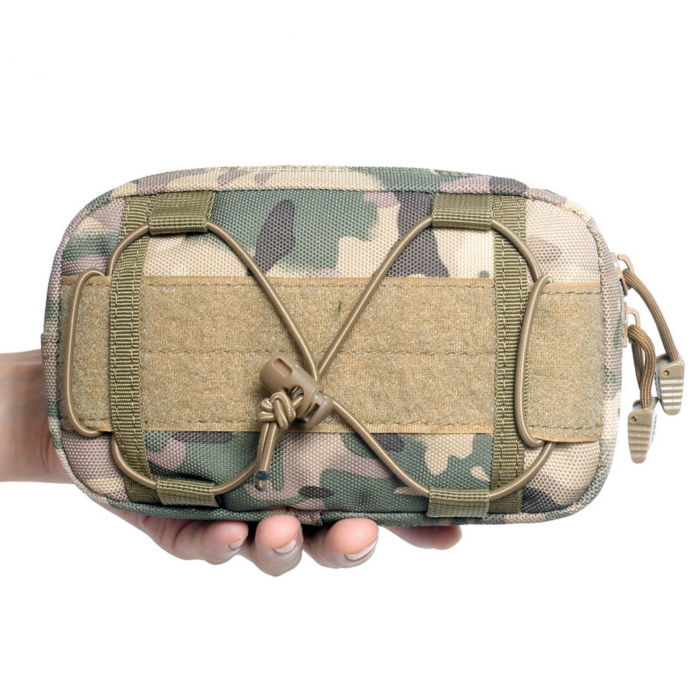 Men's Tactical Sling Shoulder Bag First Aid Kit Medical Pouch for Camping Hiking