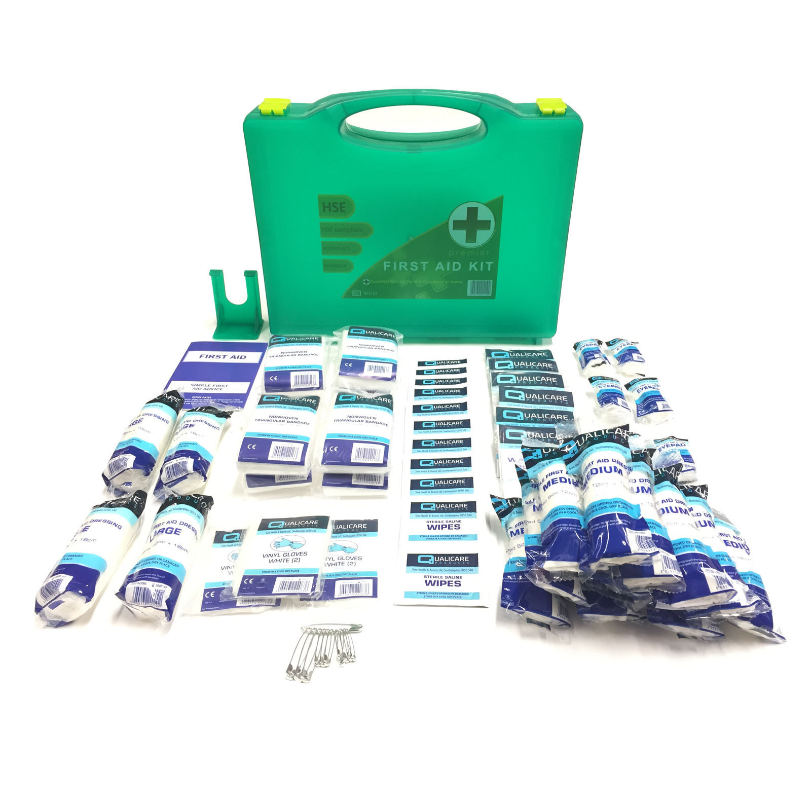 QUALICARE HSE COMPLIANT PREMIER 1-50 PERSON LARGE WORK ESSENTIAL FIRST AID KIT