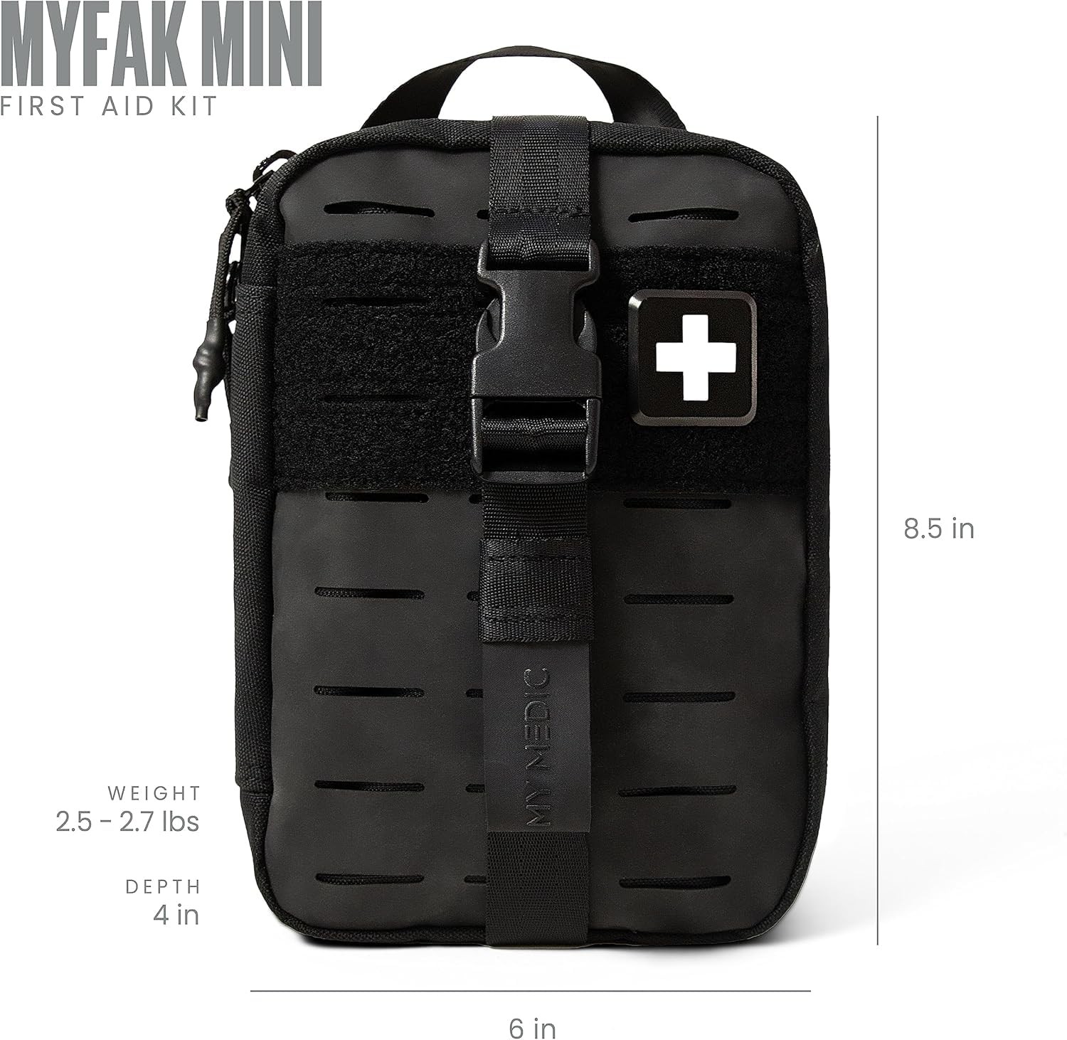MyFak Mini First Aid Kit – Small and Lightweight for Camping Hiking and Backp…