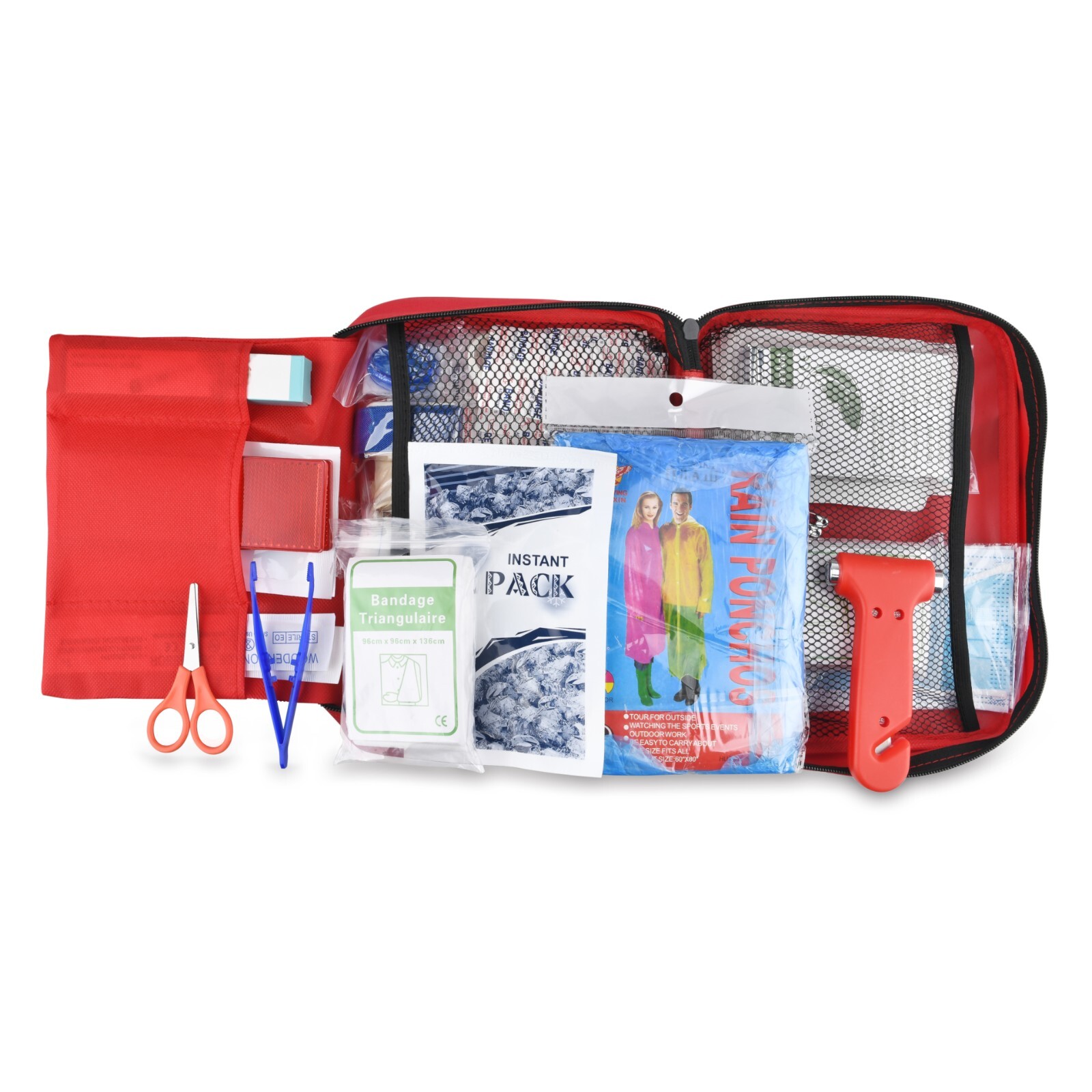 309 Pieces First Aid Emergency and Trauma Kit – Comprehensive 309 Pieces