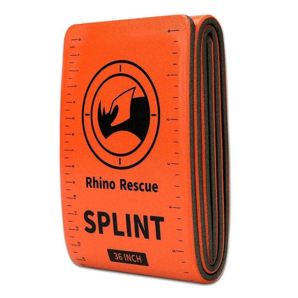 First Aid Splint 36" X 4.3" Green-Gray, Keep Bones in Position for Camping Hikin