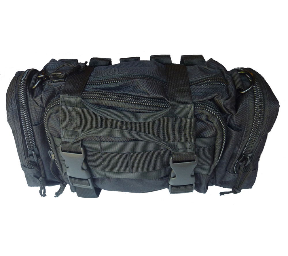 Rapid Response Bag Black Pals Molle Pack for First Aid Survival Kit
