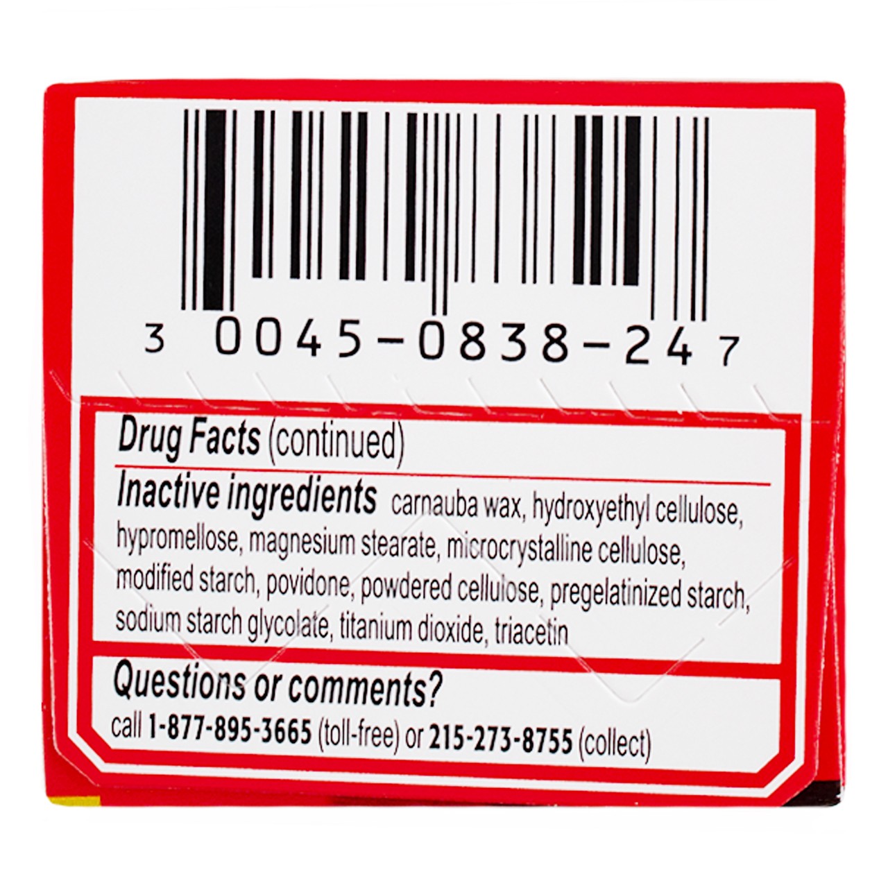 2 Pack Tylenol 8 HR Caplets Arthritis Pain Acetaminophen Caplets, 650 mg, 24 Ct