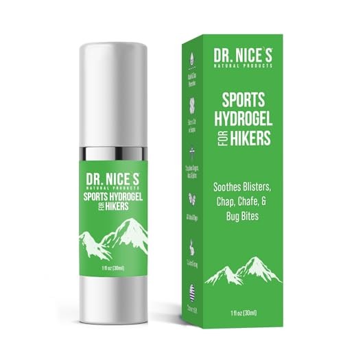 Sports Hydrogel For Hikers – Soothing Cooling Gel for 1 Fl Oz (Pack of 1)