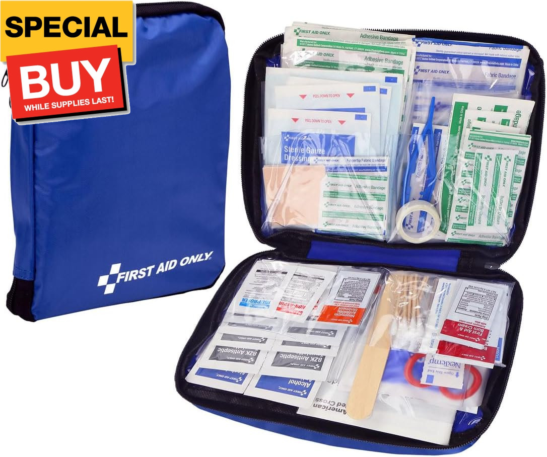 299 Piece All-Purpose Emergency First Aid Kit (FAO-442)