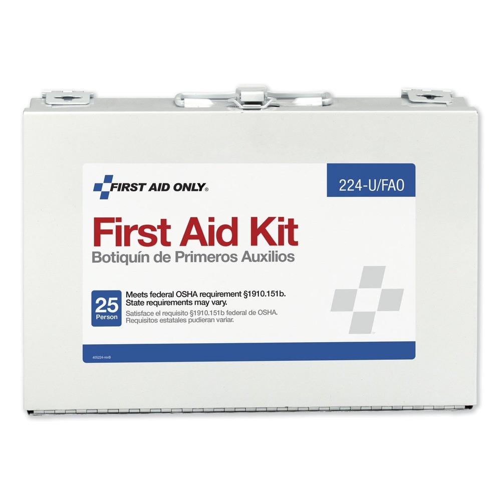 First Aid Only 224-U OSHA First Aid Kit for 25 Ppl (1-Kt) New