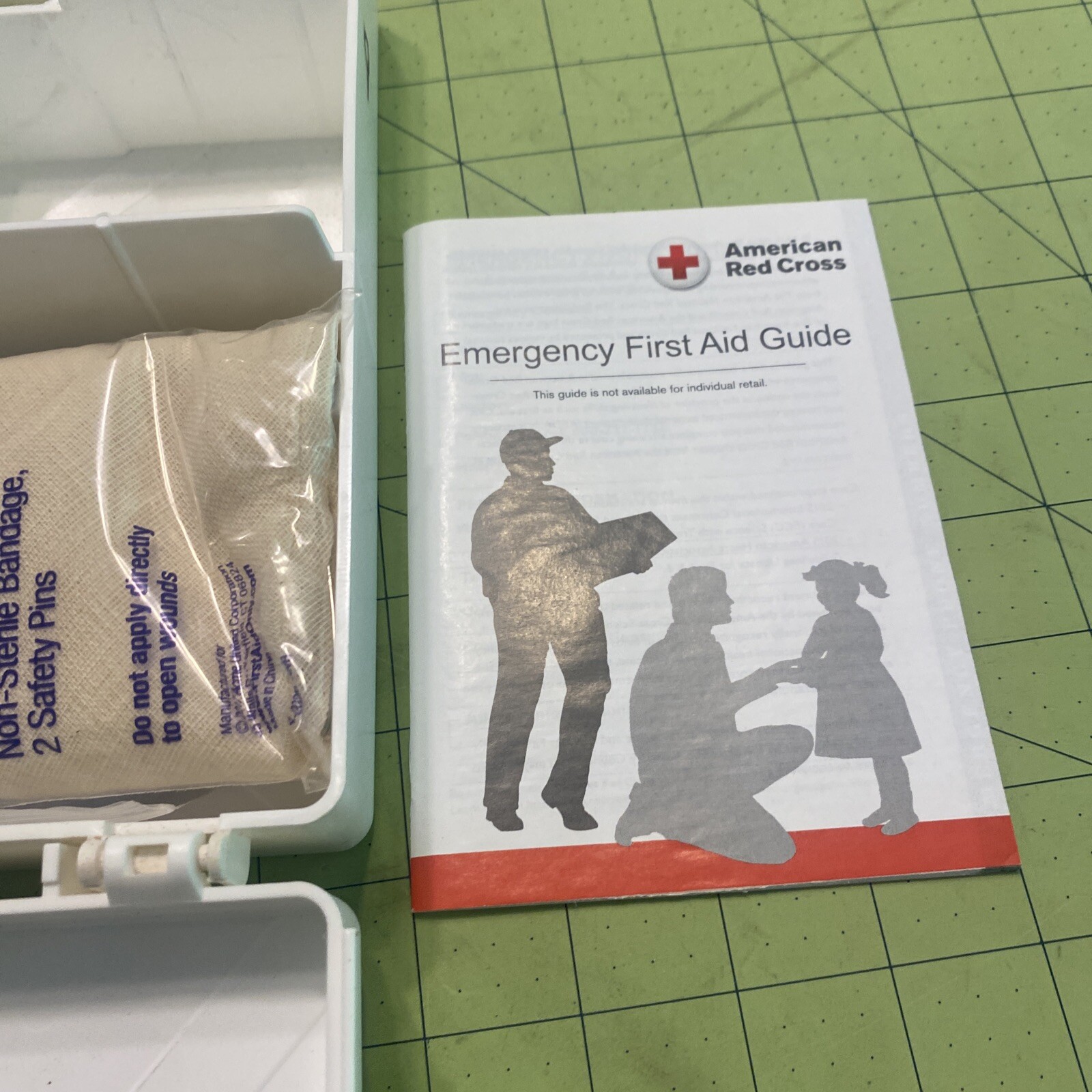 First Aid Only 10-Person First Aid Kit, 8-7/16"H x 9"W x 2-1/2"D #9+ 10